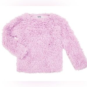 NWT MIA Fuzzy Purple Sweater size M 8/10